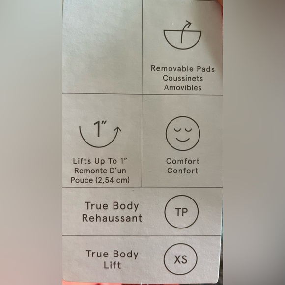 True & Co Women's True Body Lift Scoop Adjustable Strap Bra - Picture 7 of 9